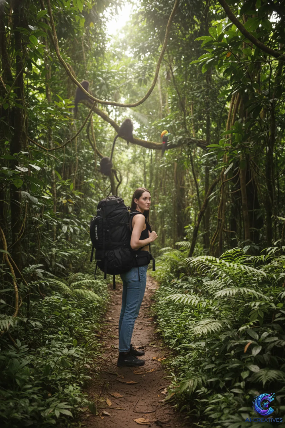Adventure Backpack Staging
